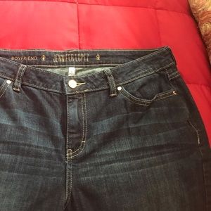Jennifer Lopez boyfriend jean, size 12, NWOT